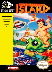 NES - Adventure Island 3 Box Art Front