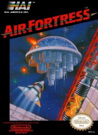 NES - Air Fortress Box Art Front