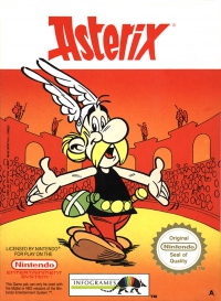 NES - Asterix Box Art Front