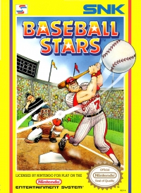 NES - Baseball Stars Box Art Front