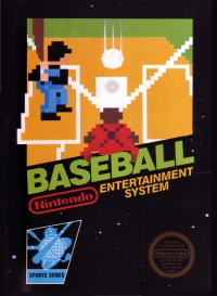 NES - Baseball Box Art Front