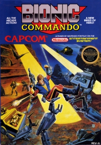 NES - Bionic Commando Box Art Front