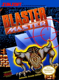 NES - Blaster Master Box Art Front