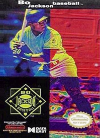 NES - Bo Jackson Baseball Box Art Front