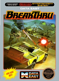NES - BreakThru Box Art Front
