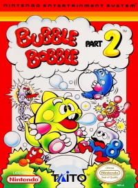 NES - Bubble Bobble Part 2 Box Art Front