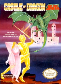 NES - Castle of Dragon Box Art Front