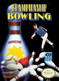 NES - Championship Bowling Box Art Front