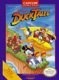 NES - DuckTales Box Art Front
