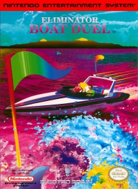 NES - Eliminator Boat Duel Box Art Front