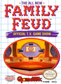 NES - Family Feud Box Art Front