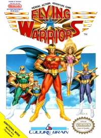 NES - Flying Warriors Box Art Front