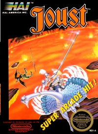 NES - Joust Box Art Front