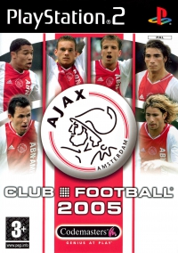 PS2 - AJAX Club Football 2005 Box Art Front
