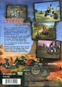 PS2 - ATV Offroad Fury Box Art Back