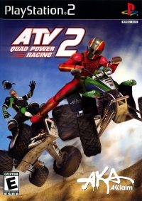 PS2 - ATV Quad Power Racing 2 Box Art Front