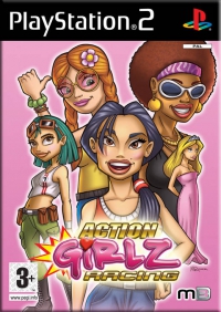 PS2 - Action Girlz Racing Box Art Front