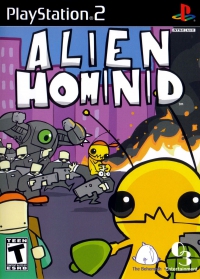 PS2 - Alien Hominid Box Art Front