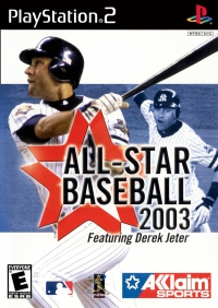 PS2 - All Star Baseball 2003 Box Art Front