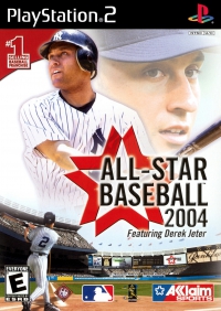 PS2 - All Star Baseball 2004 Box Art Front