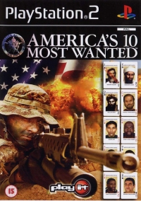PS2 - America's 10 Most Wanted Box Art Front