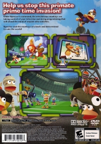 PS2 - Ape Escape 3 Box Art Back