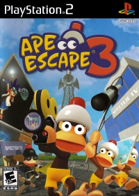 PS2 - Ape Escape 3 Box Art Front