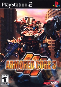 PS2 - Armored Core 3 Box Art Front