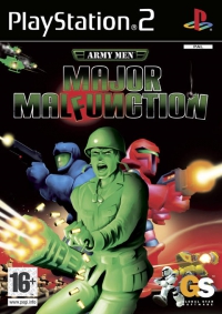 PS2 - Army Men Major Malfunction Box Art Front