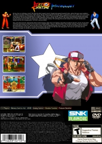 PS2 - Art of Fighting Anthology Box Art Back