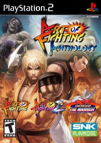 PS2 - Art of Fighting Anthology Box Art Front
