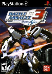 PS2 - Battle Assault 3 featuring Gundam Seed Box Art Front