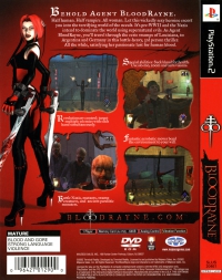 PS2 - BloodRayne Box Art Back
