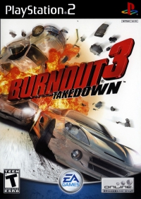 PS2 - Burnout 3 Takedown Box Art Front