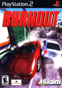 PS2 - Burnout Box Art Front