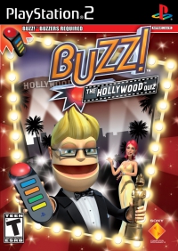 PS2 - Buzz The Hollywood Quiz Box Art Front