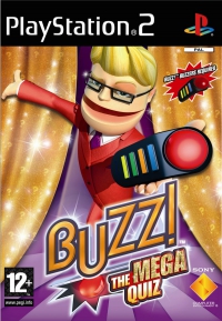 PS2 - Buzz The Mega Quiz Box Art Front