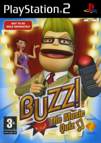 PS2 - Buzz The Music Quiz Box Art Front
