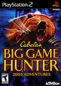 PS2 - Cabela's Big Game Hunter 2005 Adventures Box Art Front
