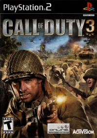 PS2 - Call of Duty 3 Box Art Front
