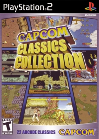 PS2 - Capcom Classics Collection Vol1 Box Art Front