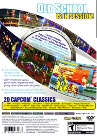 PS2 - Capcom Classics Collection Volume 2 Box Art Back