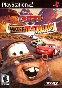 PS2 - Cars Mater National Championship Box Art Front