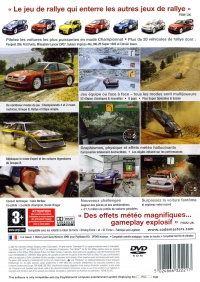 PS2 - Colin McRae Rally 04 Box Art Back