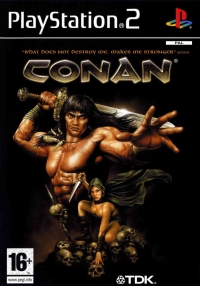 PS2 - Conan Box Art Front