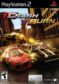 PS2 - Crash 'n Burn Box Art Front