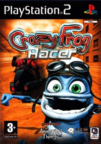 PS2 - Crazy Frog Racer Box Art Front