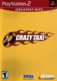 PS2 - Crazy Taxi Box Art Front