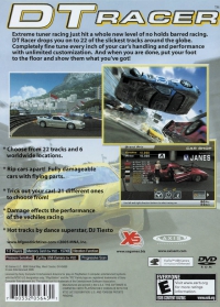 PS2 - DT Racer Box Art Back
