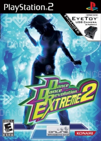 PS2 - Dance Dance Revolution Extreme 2 Box Art Front